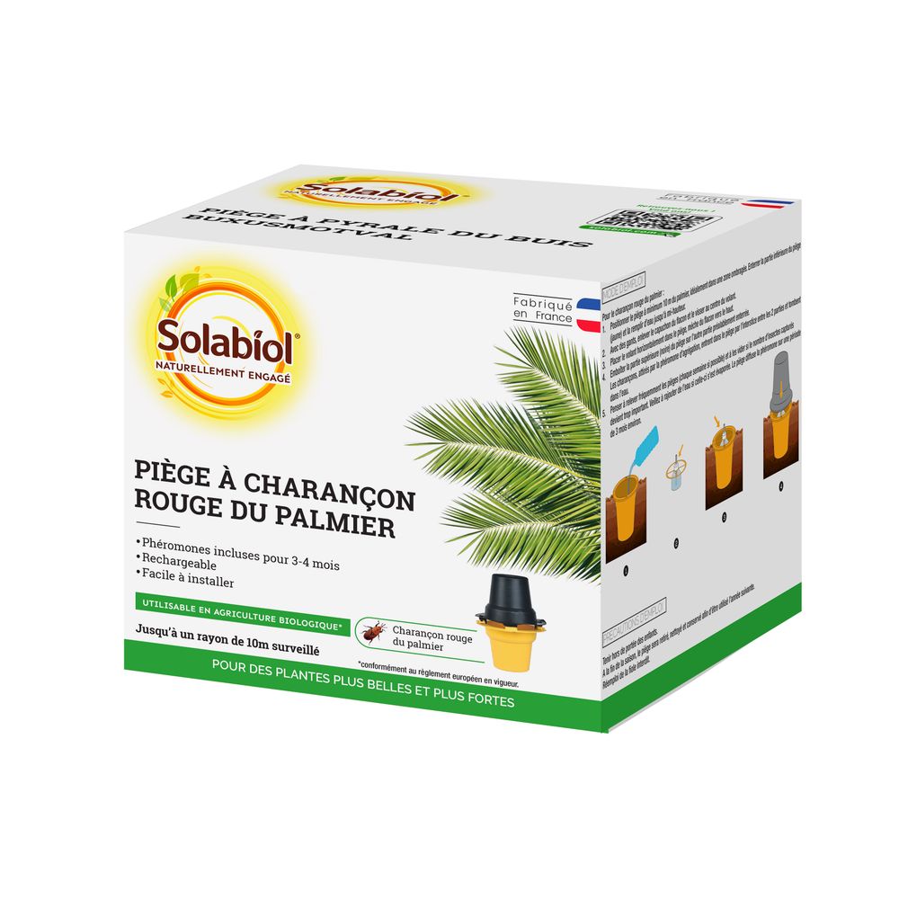 Sopipalm - piège à phéromone -etui 1 piège - charançons rouges du palmier