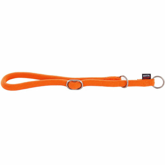 Collier semi-étrangleur pour l'éducation des chiens en nylon rond