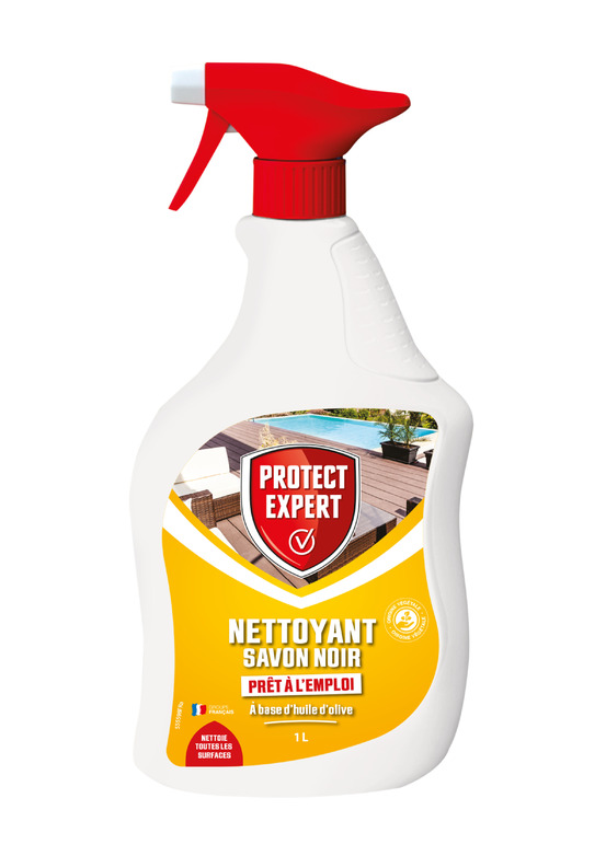 Prosavpal1 - prêt-à-l'emploi - 750ml - savon noir & huile d'olive - nettoie toutes les surfaces - nettoie les feuilles du miellat