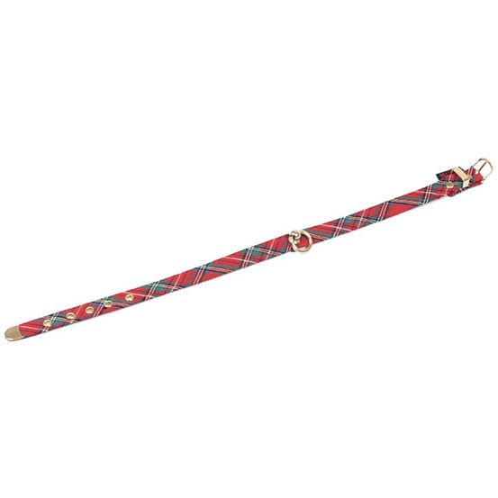 Collier pour chien en tissu - collection benton écossais