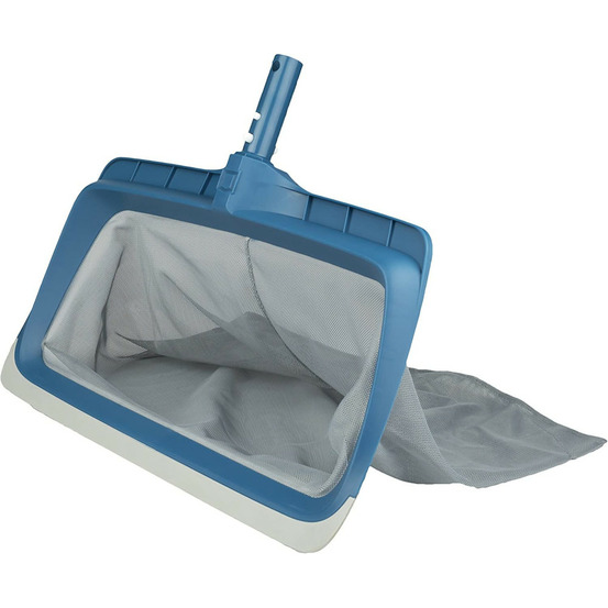 Epuisette de surface avec raclette pour piscine