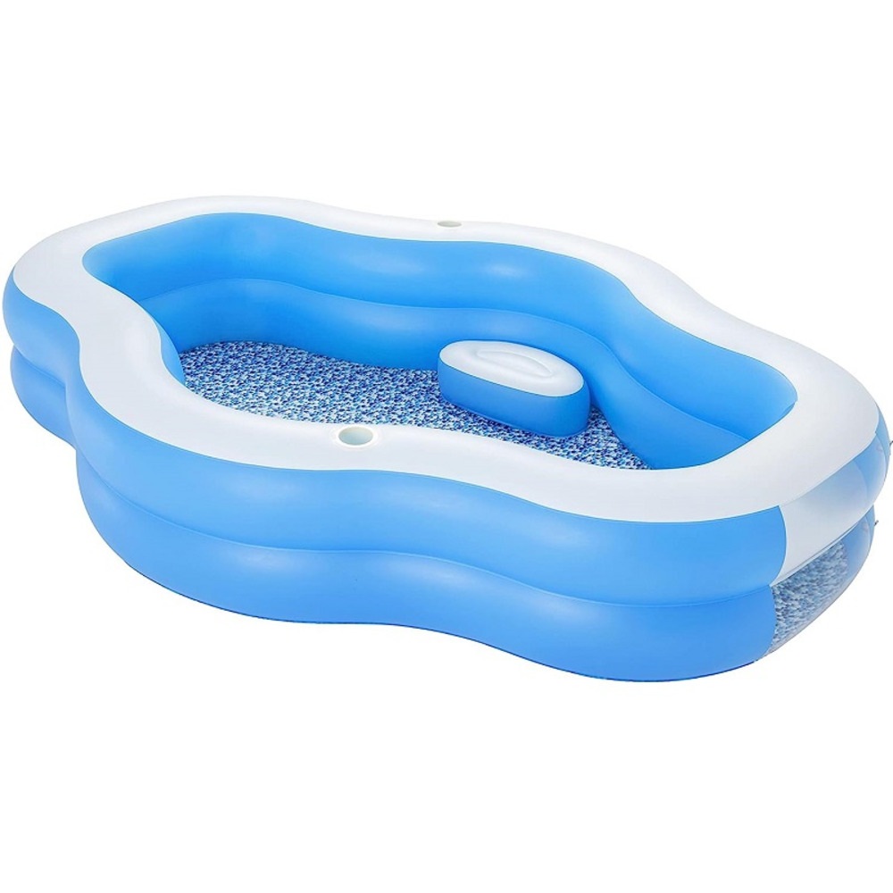 Piscine gonflable bestway splash view avec sièges et hublot
