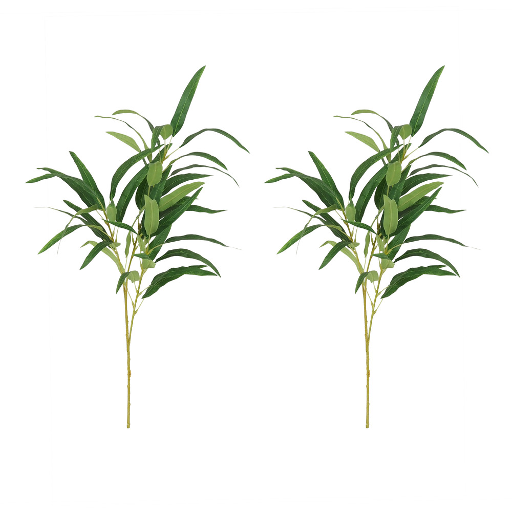 Bambou artificiel en tige 84cm lot de 2