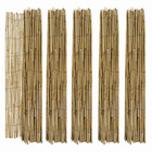 Lot de 5 canisses de jardin bambou 5 x 1,5 m
