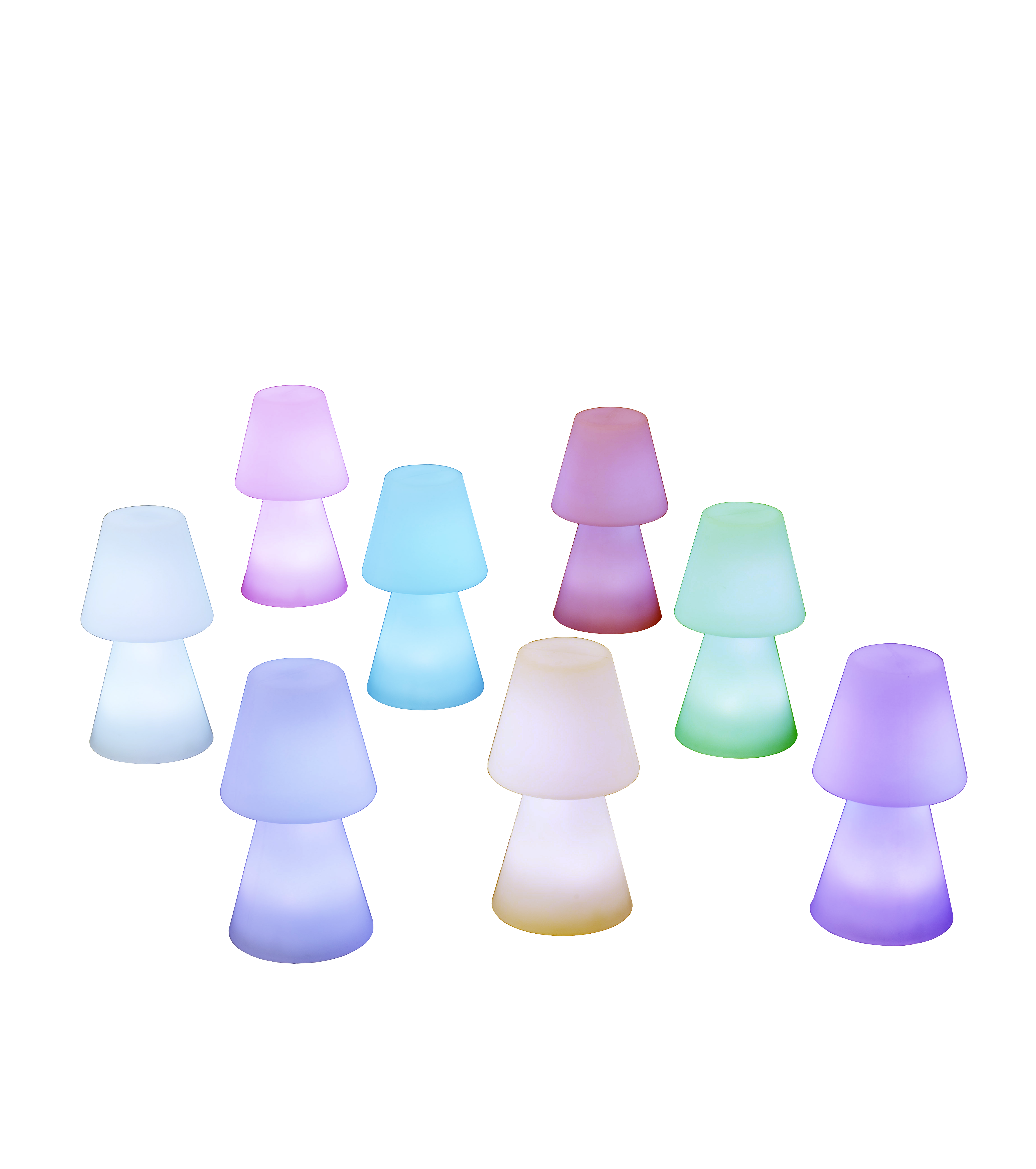 Lampes d'ambiance : Lampe LED couleur & son Bluetooth® avec télécomande et  batterie rechargeable