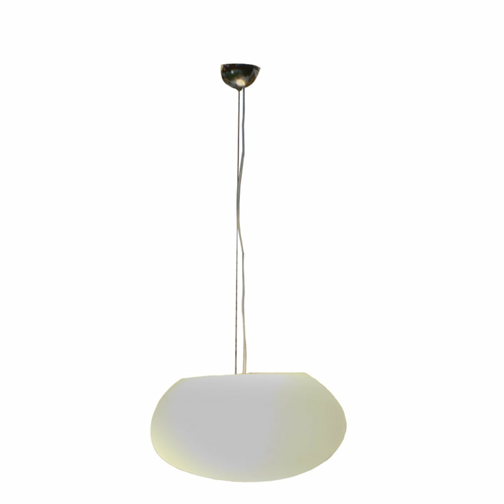 Suspension petra 60 ovale 60x44x30cm - blanc