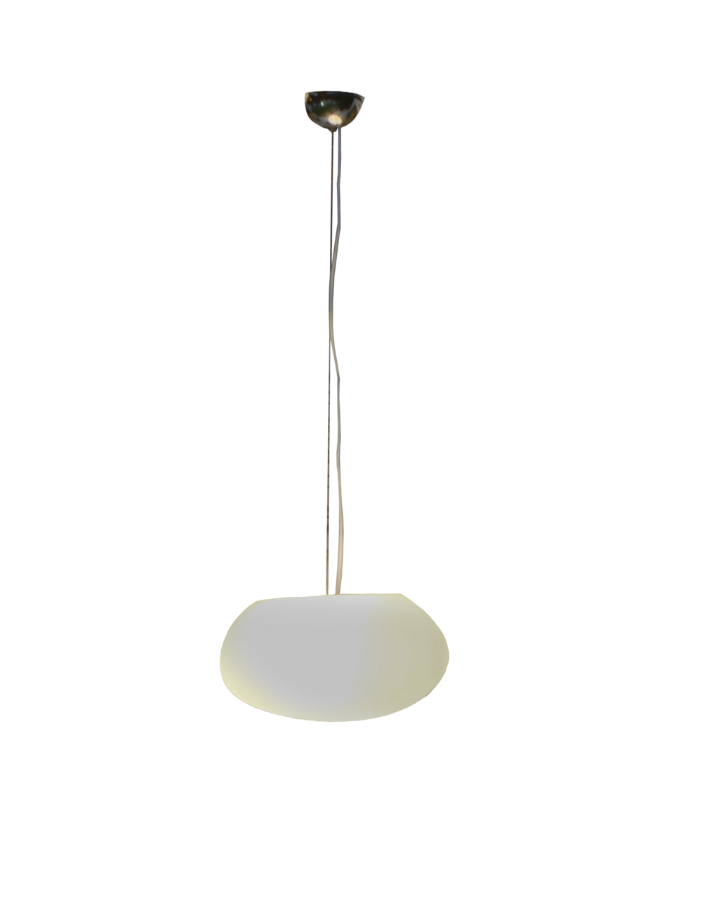 Suspension petra 40 ovale 40x29x20cm - blanc