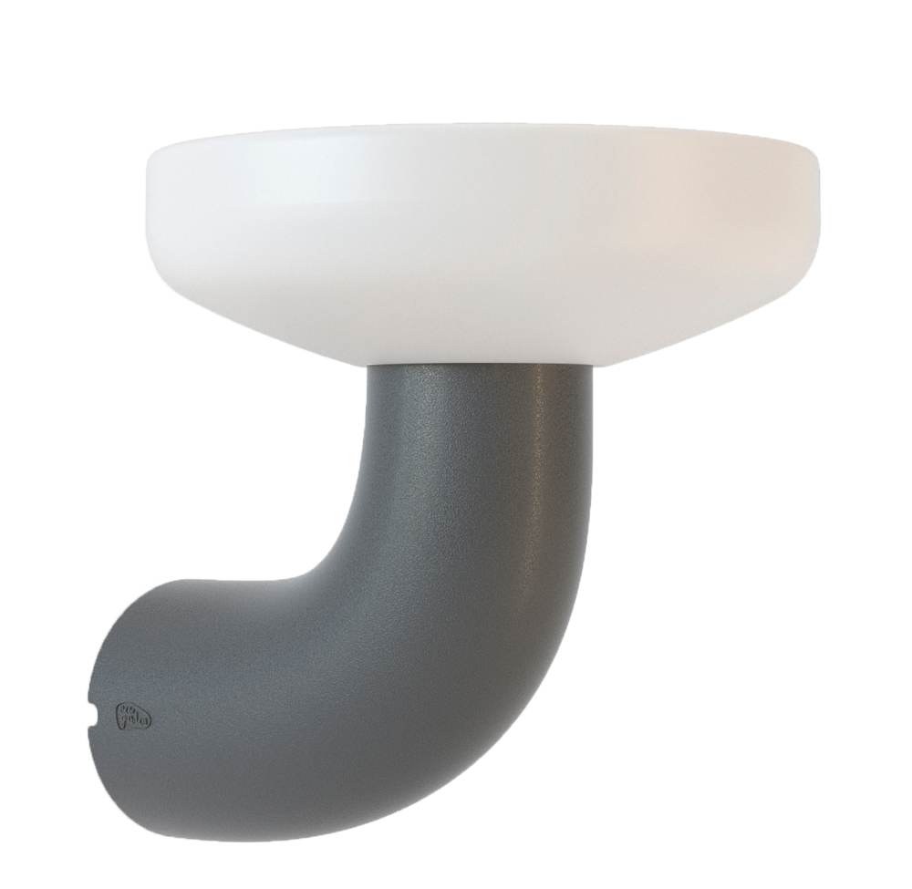 Applique murale solaire paquita wall lumière blanche froide 3 modes détecteur de mouvement et crépusculaire 34,6x29x31,7cm