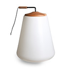 Firefly - lampe outdoor à poser filaire 5m - luminaire extérieur - ip 55 - puissance 60w - polyéthylène rotomoulé eco-responsable -