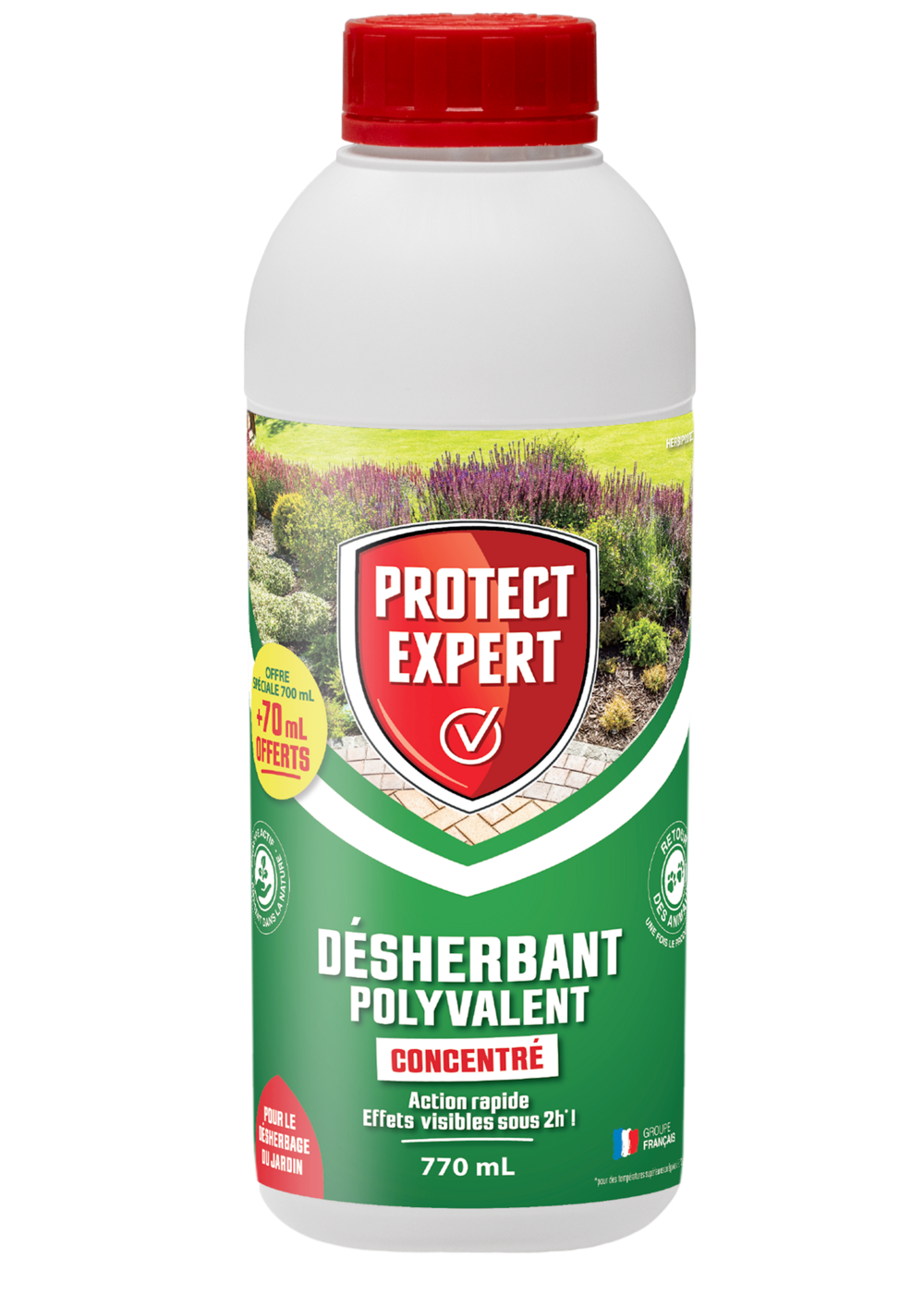 Protect expert proherbio700p| désherbant polyvalent concentré | 700ml
