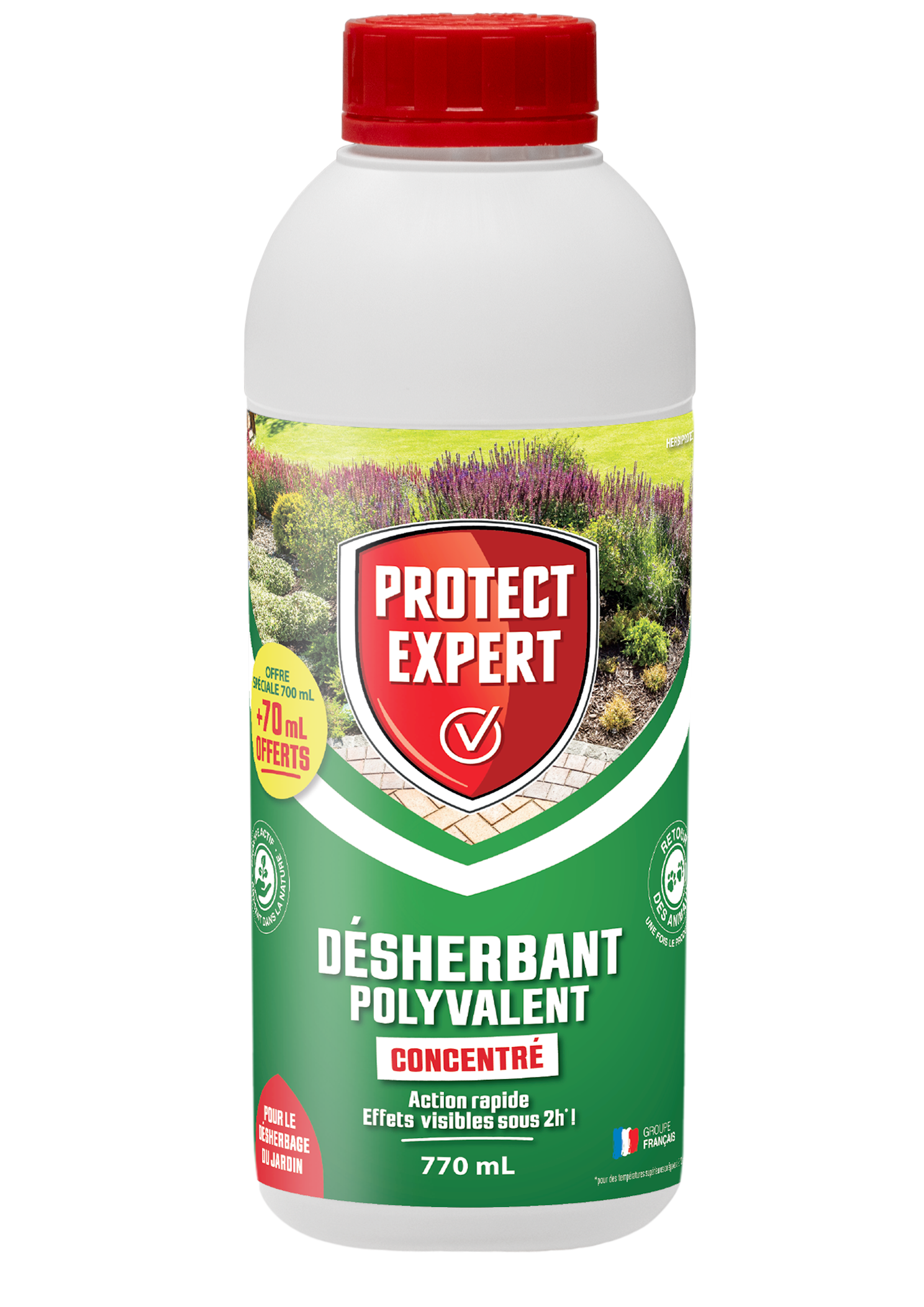 Protect expert proherbio700p| désherbant polyvalent concentré | 700ml