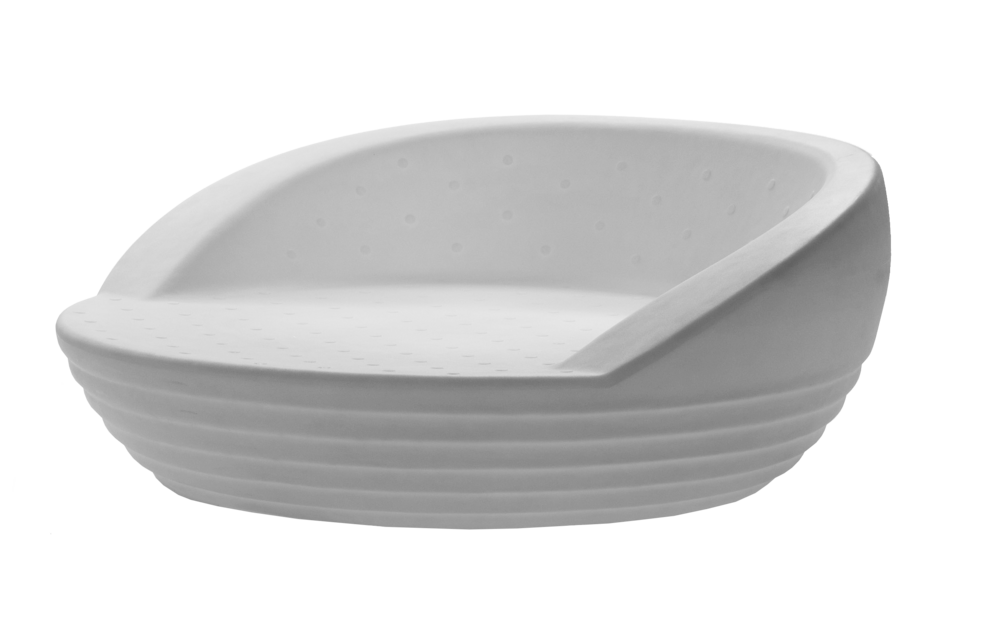 Lit de jardin lumineux formentera lumière blanche froide par câble ø164cm