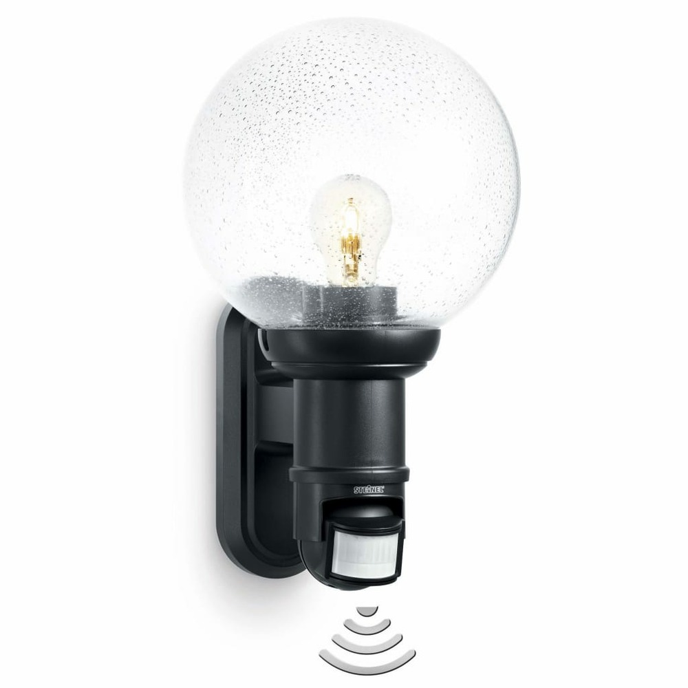 Lampe à capteur d'extérieur l 560 noir