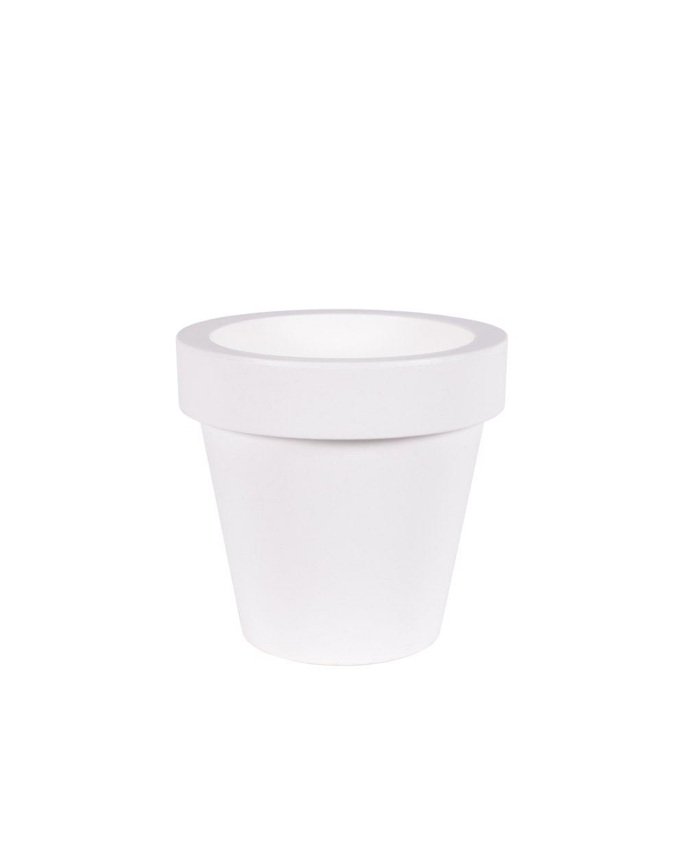 Pot de fleurs magnolia 80 ø80x76cm - blanc