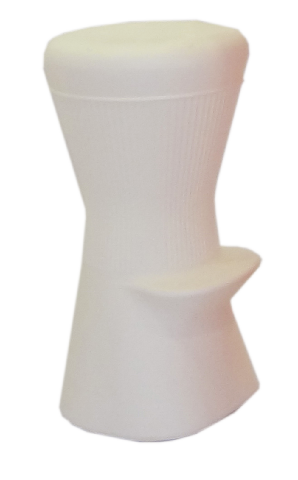 Tabouret corfu 74 ø40x74cm - blanc