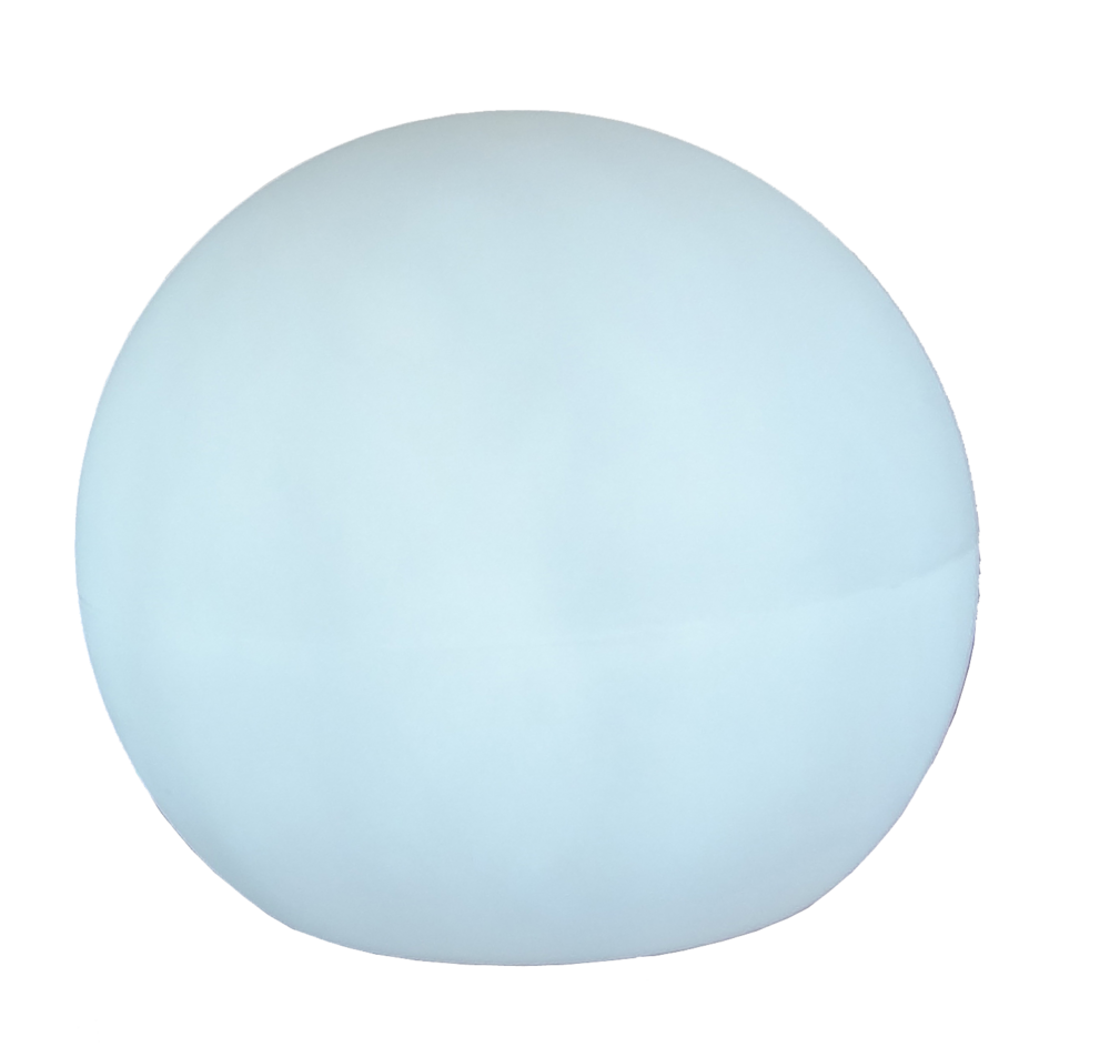 Lampe boule buly 50 lumière blanche froide par câble ø50x44cm