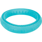 Jouet anneau moos tpr flottant bleu ø 23 cm x 3 cm pour chien