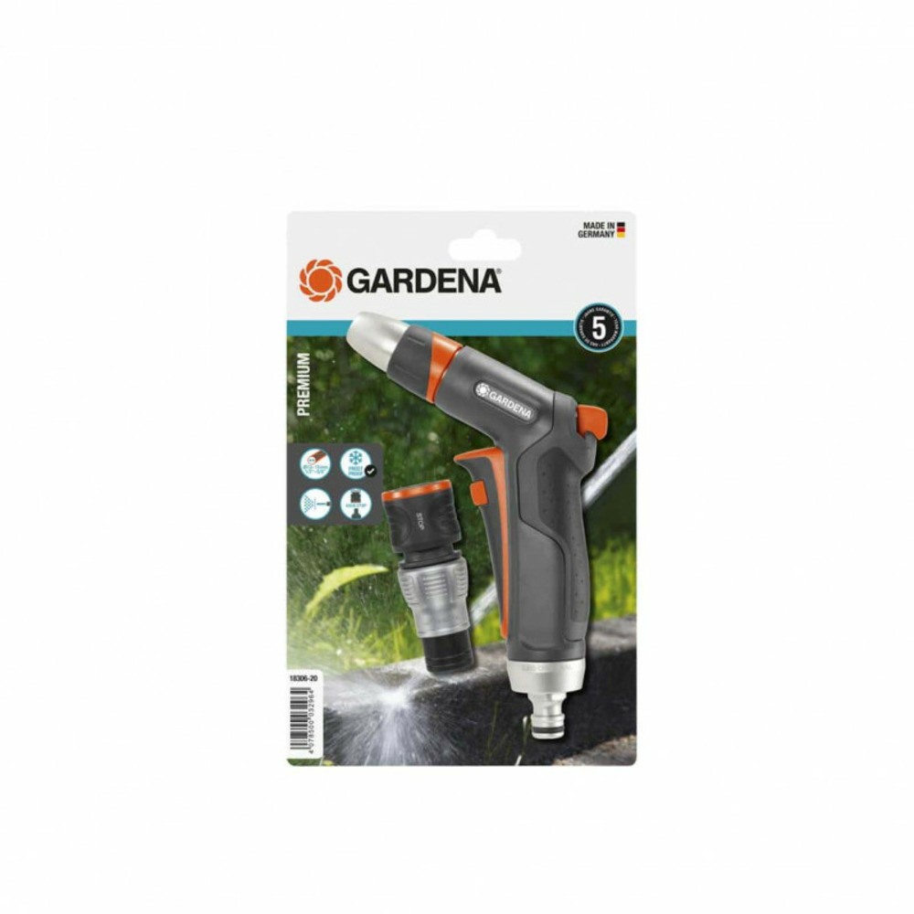 Kit gardena pistolet de nettoyage - raccord aquastop premium - 18306-20