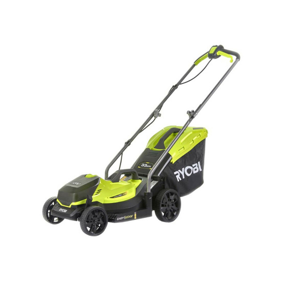 Tondeuse poussée ryobi - olm1833b - 18v one+ - coupe 33 cm - sans batterie ni chargeur