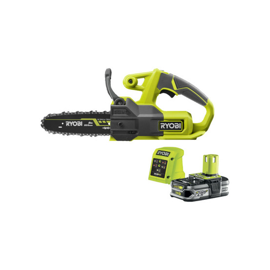 Tronçonneuse ryobi 18v one+ - batterie 2.5ah - chargeur - ry18cs20a-125