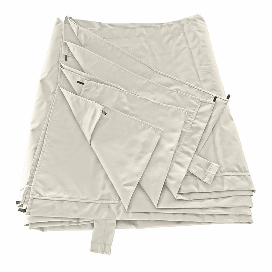 Toile pour pergola murale 3 × 4m fréjus beige