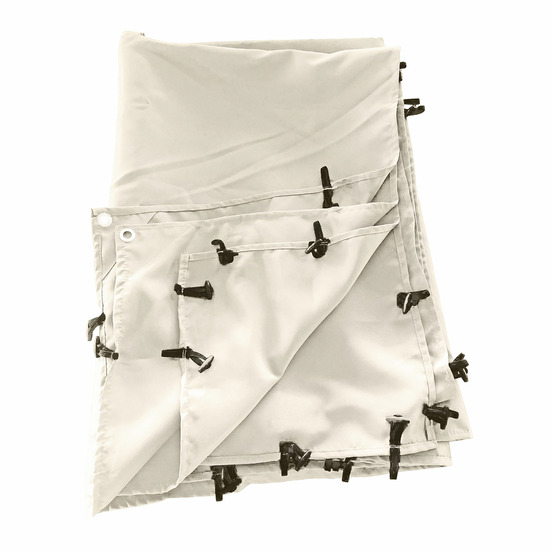 Toile pour pergola murale 3 × 2,5m nice beige