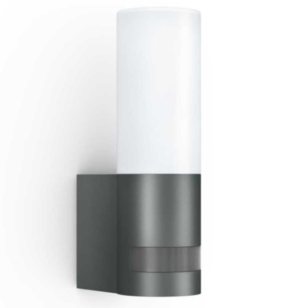 Lampe à capteur d'extérieur l 605 led anthracite