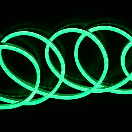 Cordon lumineux sur'line vert - 5m - chromex