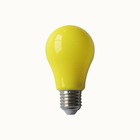 Ampoule e27 2,5w - type guinguette - jaune - chromex