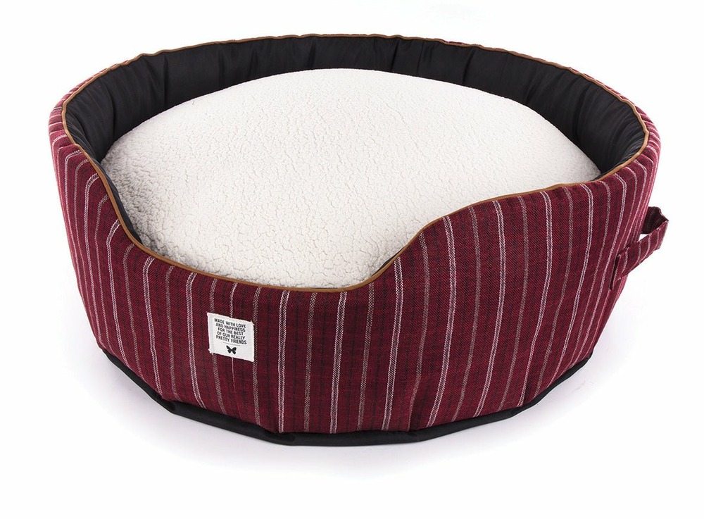 Panier collection cricket au chic londonien pour chiens et chats