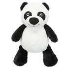 Peluche panda avec son pour chiens taille 26 cm.