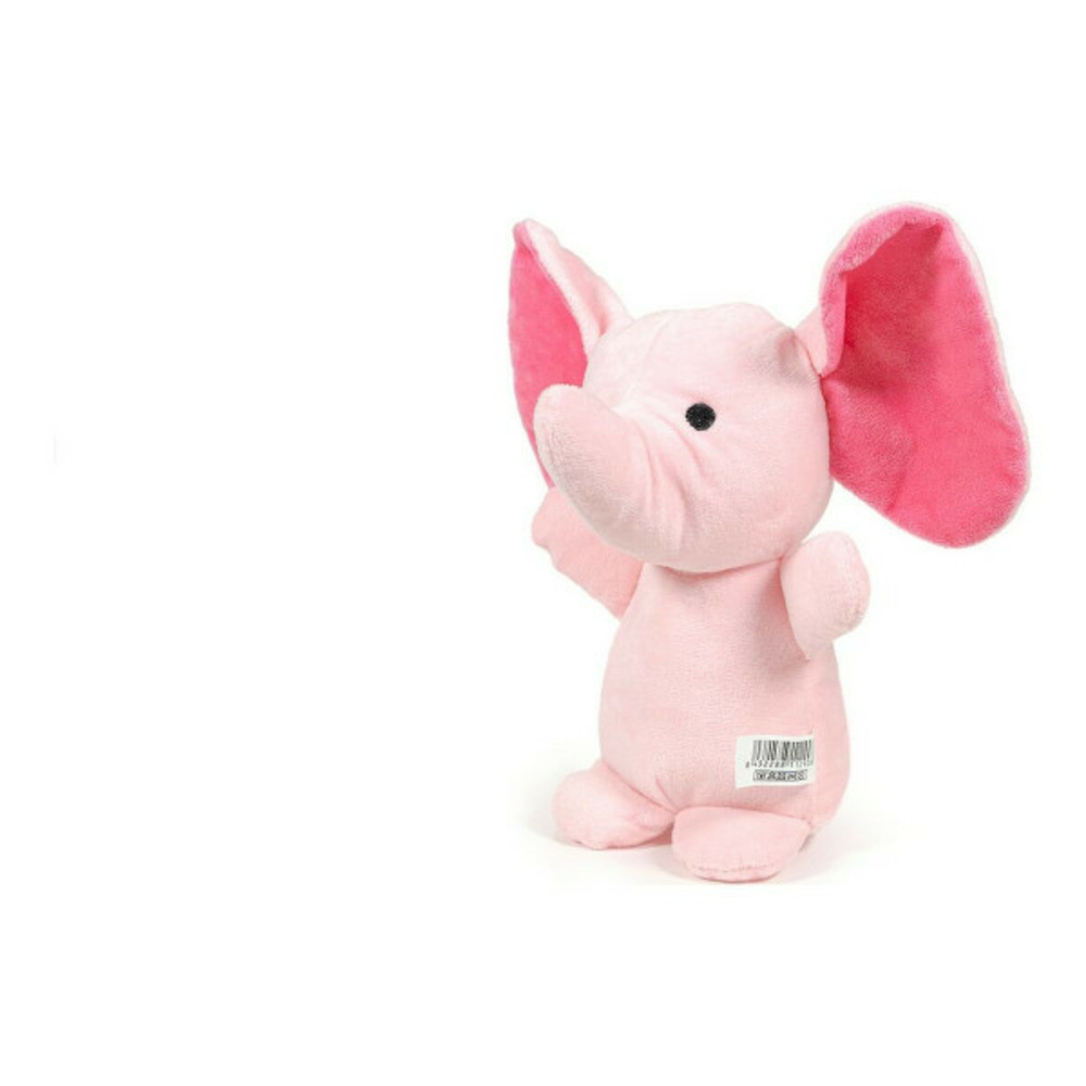 Jouet pour chien en peluche hoa rose 10 cm eléphant