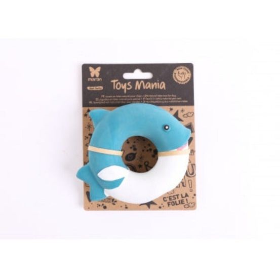 Donuts dauphin pour chiens en latex naturel