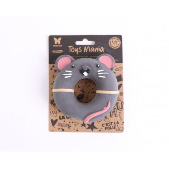 Donuts souris pour chiens en latex naturel
