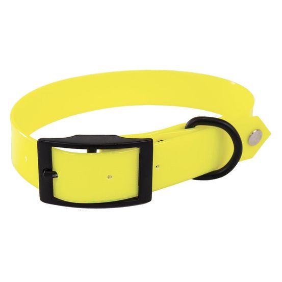 Collier en pvc fluo pour chiens de chasse