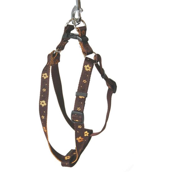 Harnais baudrier pour chiens en nylon arka haok - collection nepal