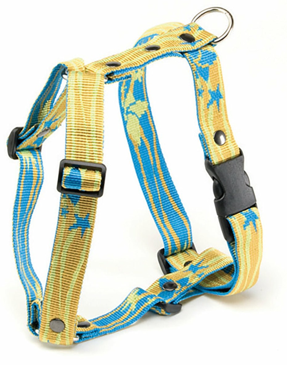 Alter ego - harnais pour chiens en nylon lagoon - un look digne d'une île paradisiaque