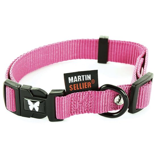 Collier pour chiens en nylon uni - collection nylon uni