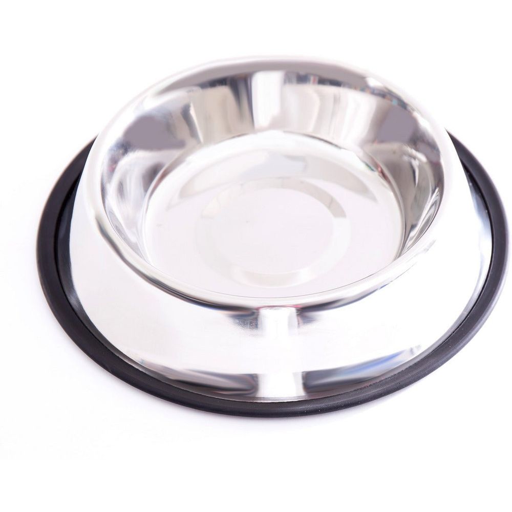 Gamelle antidérapante pour chiens en inox