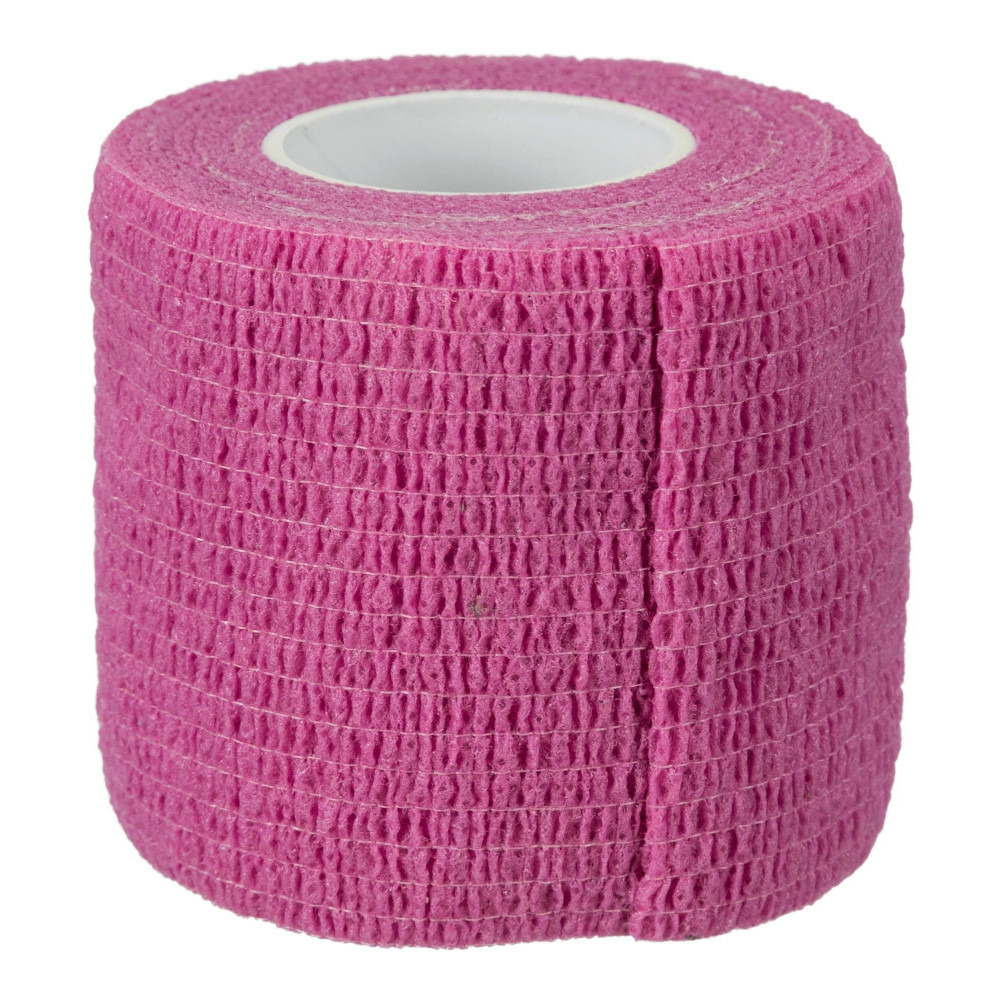 Une bande pour les soins 5 cm x 4.5 m pour animaux -couleur aléatoire.