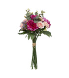 Bouquet composé fleurs artificielles d. 30 x h. 53 cm