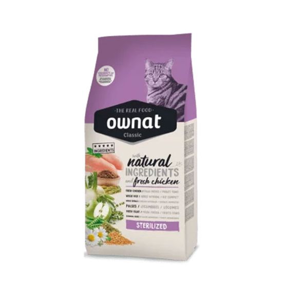 Prime sans céréales chat sterilise - 3 kg