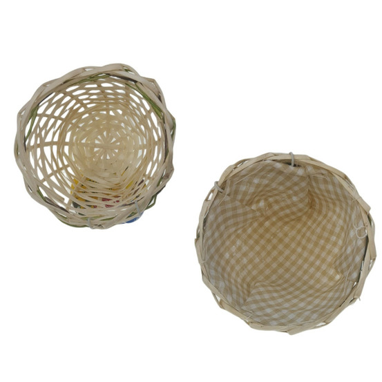 2 nids en osier pour canaris, ø 11 cm, pour oiseaux