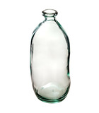 Vase bouteille en verre recyclé h 73 cm