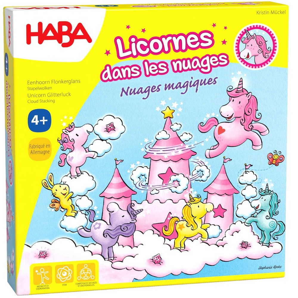 Licornes dans les nuages - Nuages magiques