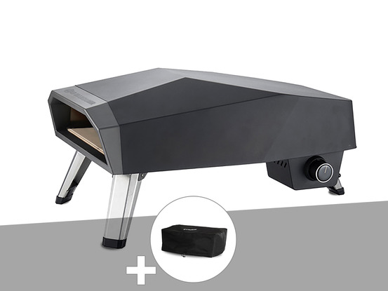 Four à pizza à gaz 12 avec housse de protection