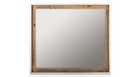 Miroir bois blanc 110x110x95cm