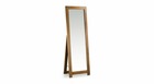 Miroir sur pied bois marron 50x6x160cm