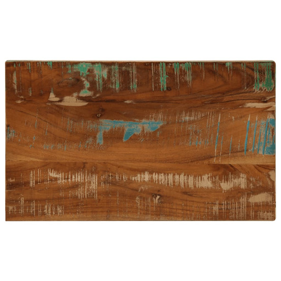 Dessus de table 40x20x3,8 cm rectangulaire bois massif récupéré