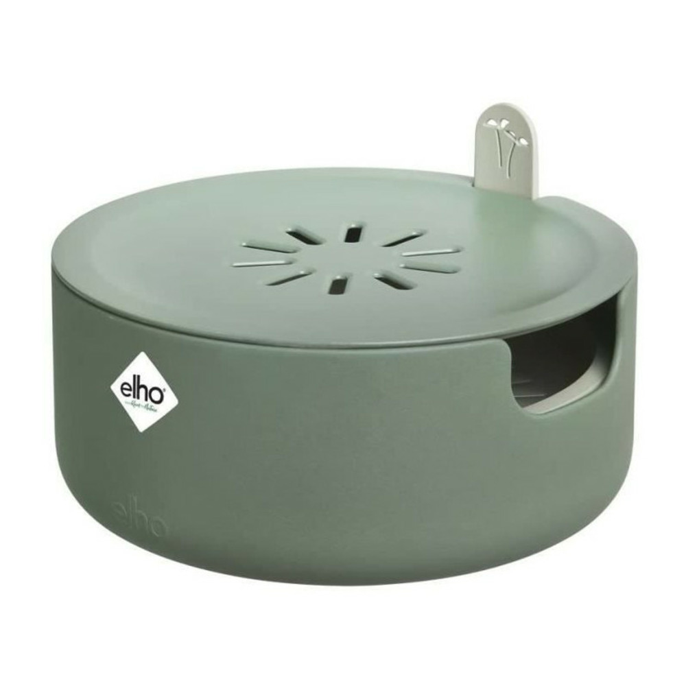 Pot de fleurs rond magic microgreens - plastique - ø16 - leaf green